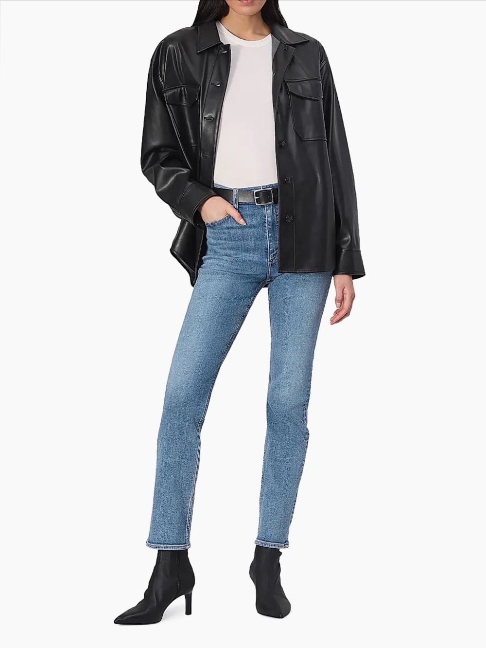 Wren High-Rise Full Length Slim in Mack Wash - Picture 6 of 13